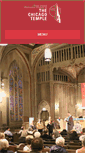 Mobile Screenshot of chicagotemple.org